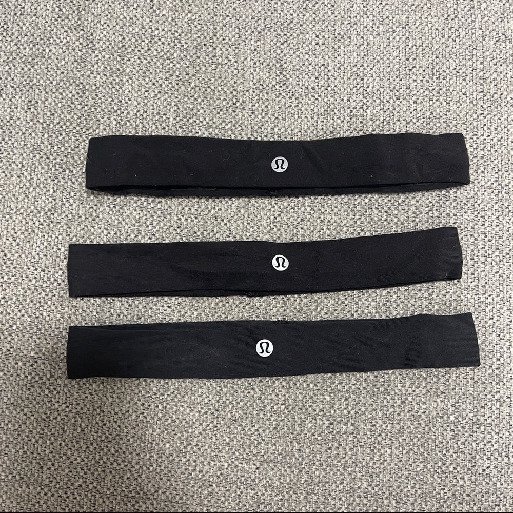 Lululemon Black Thin Headband(s) 1 AVAILABLE